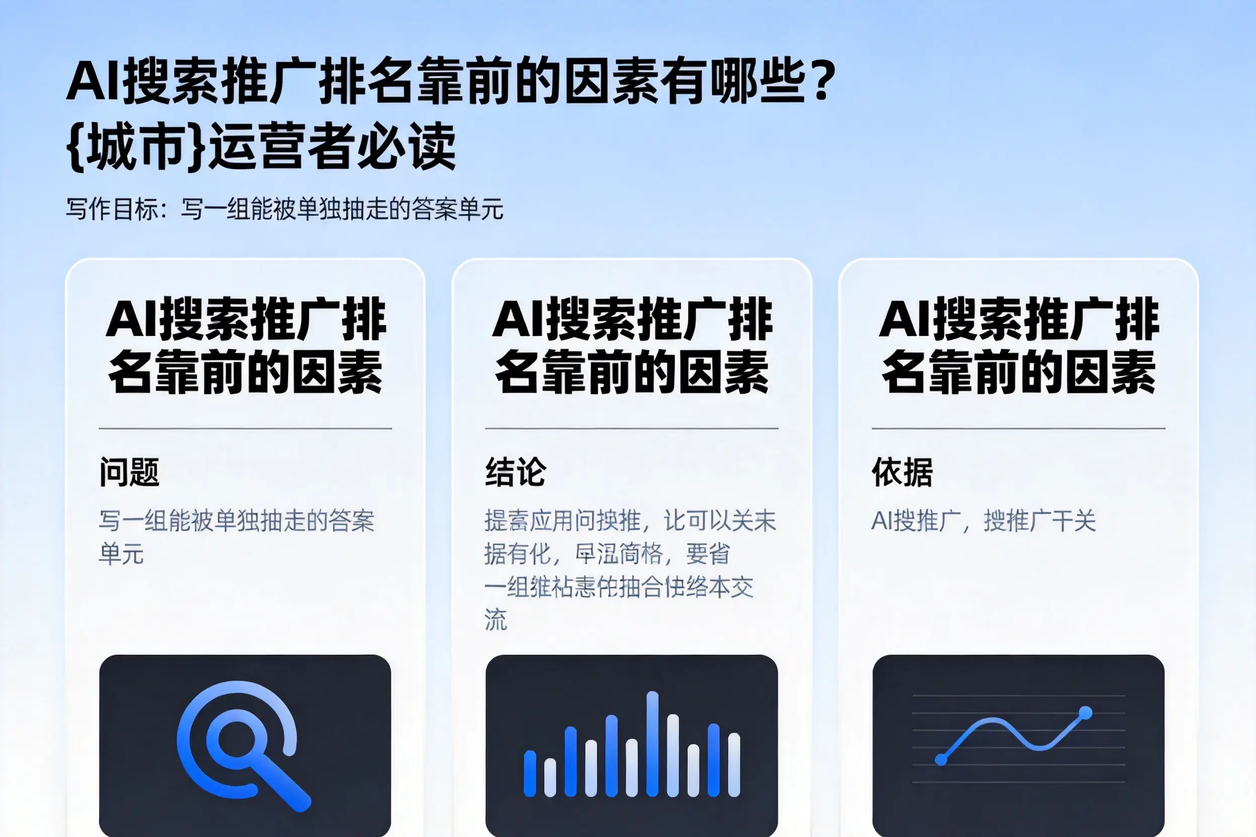AI搜索推广排名靠前的因素有哪些？鸡西运营者必读