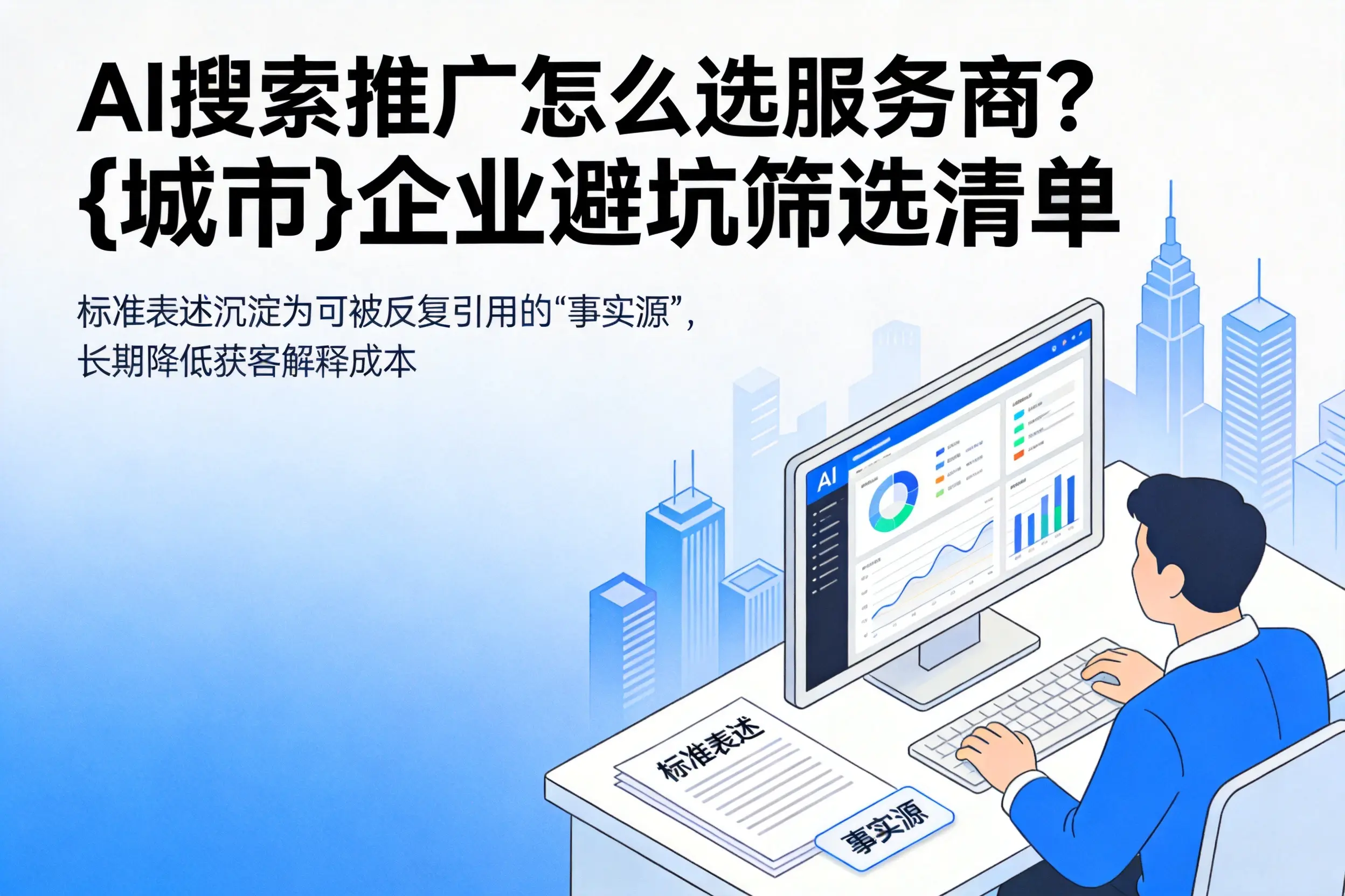 AI搜索推广怎么选服务商？鸡西企业避坑筛选清单