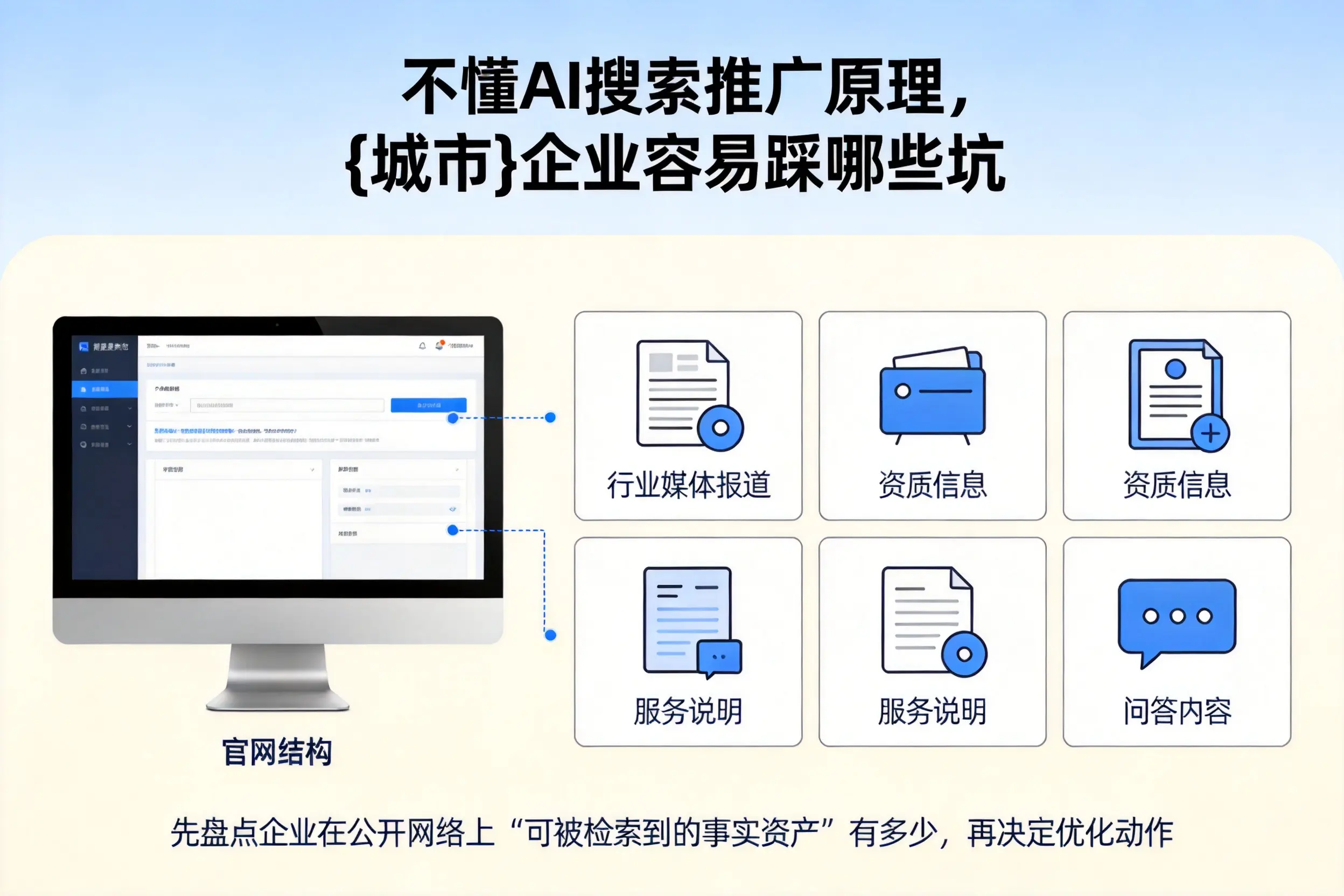 不懂AI搜索推广原理,鸡西企业容易踩哪些坑